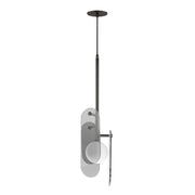 Studio M MEGALITH - GLASS SM24812MSKGM Pendant - Gunmetal