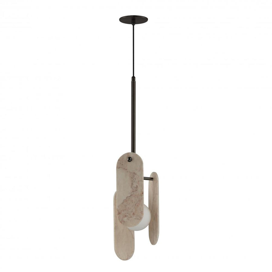 Studio M Lighting SM24812RJBBZ Megalith - Stone Suspension Pendant