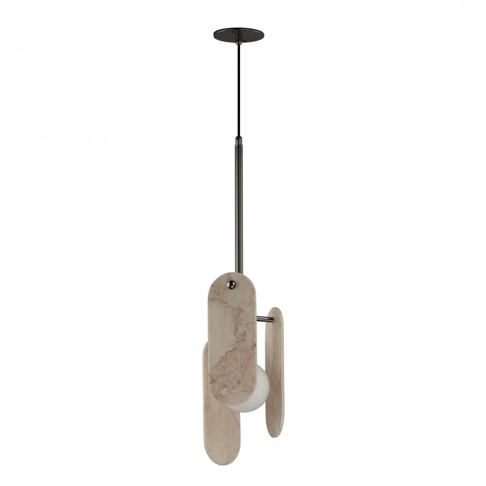 Studio M Lighting SM24812RJGM Megalith - Stone Suspension Pendant