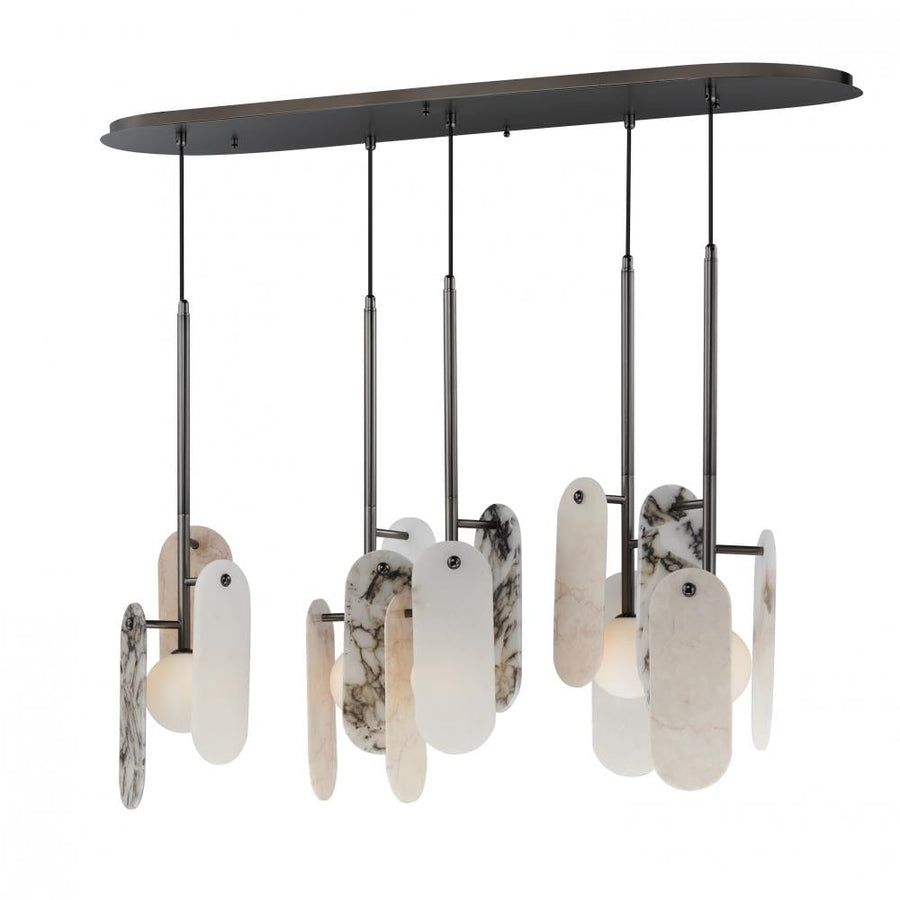 Studio M Lighting SM24815VSGM Megalith - Stone Suspension Pendant