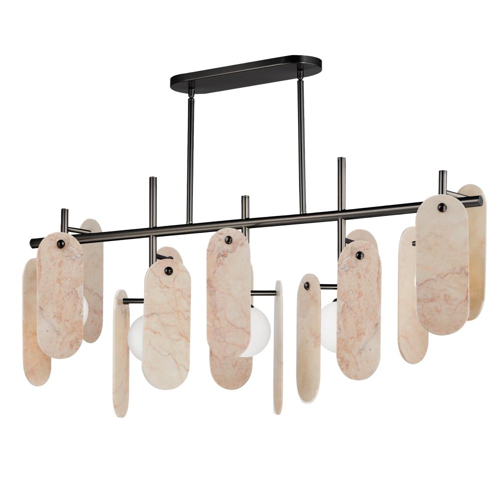 Studio M Lighting SM24825RJGM Megalith - Stone Suspension Pendant
