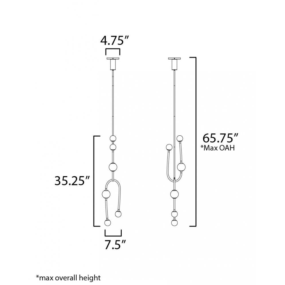 Studio M ALINA SM24836FG Pendant Traditional - French Gold - Alternate view