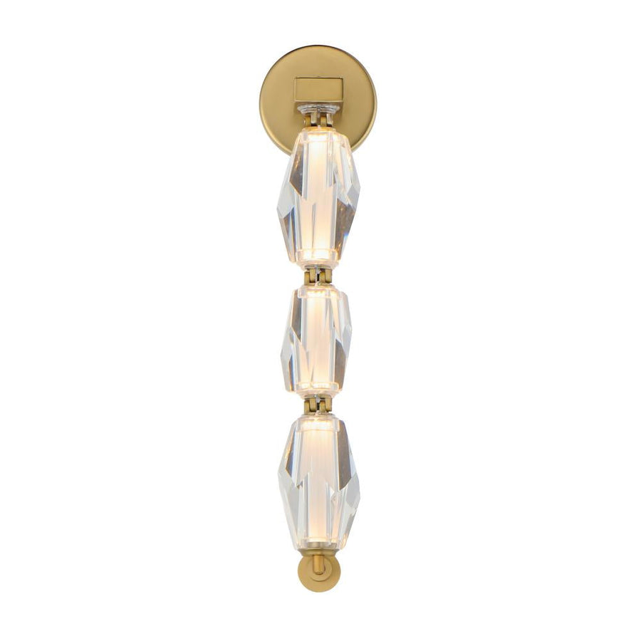 Studio M Lighting SM24861BCGLD Dolce Vita 17" LED Wall Sconce