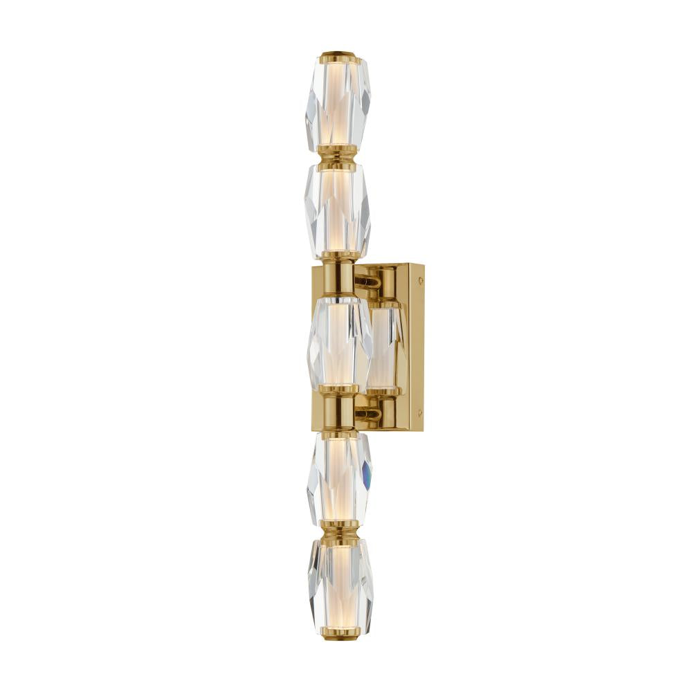 Studio M Lighting SM24863BCGLD Dolce Vita 24" LED Wall Sconce