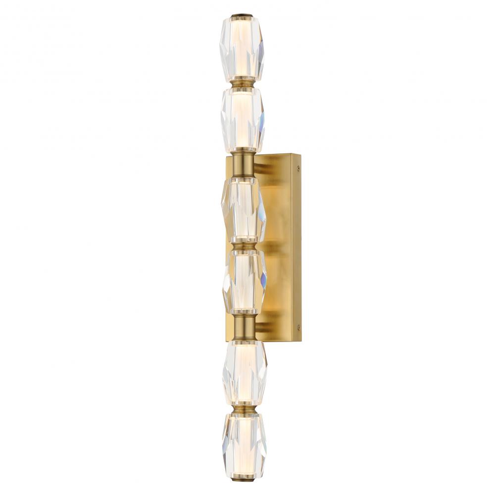 Studio M Lighting SM24865BCGLD Dolce Vita 30" LED Sconce