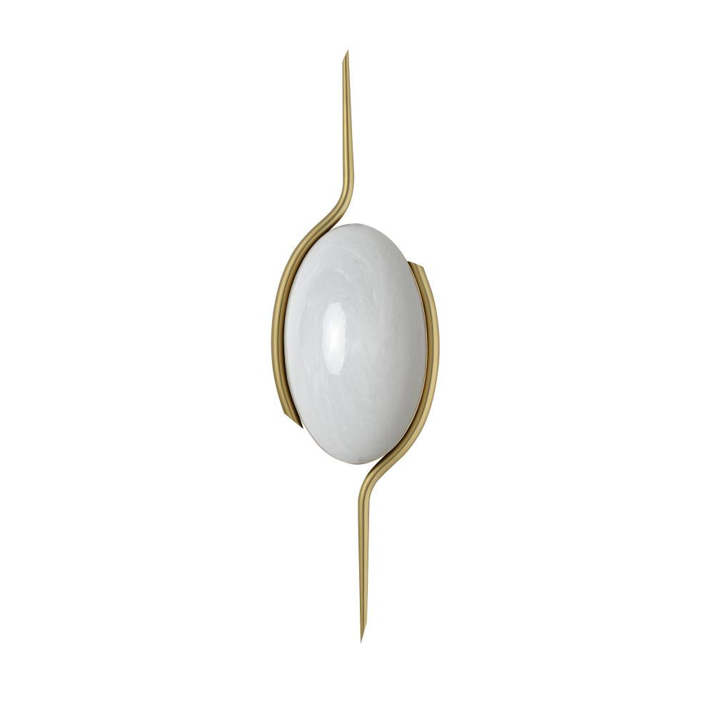 Studio M Lighting SM24870MRNAB Locket 1-Light LED Wall Sconce