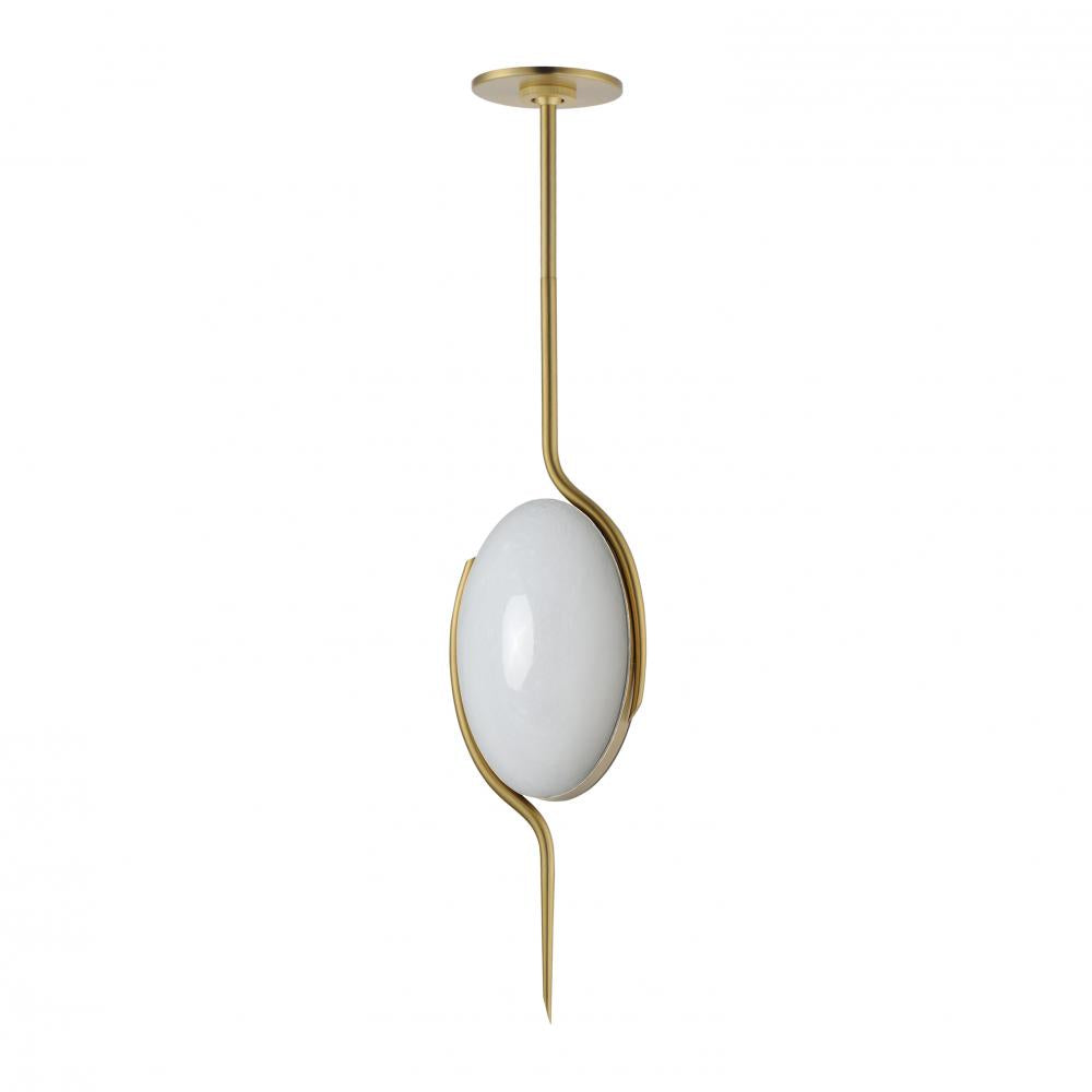 Studio M Lighting SM24871MRNAB Locket 1-Light LED Pendant