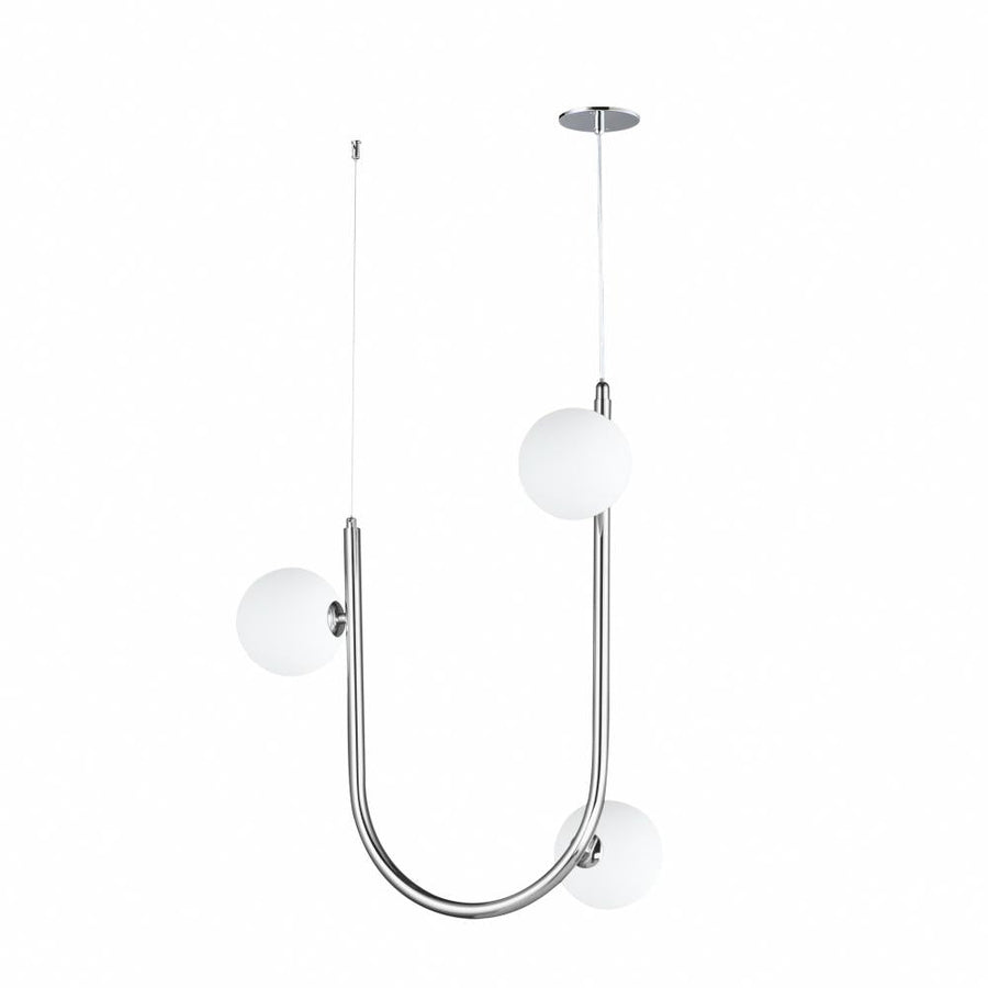 Studio M Lighting SM24903PC Contour 3-Light Cord Hung Pendant 4000K