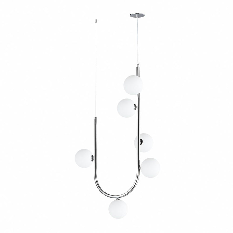 Studio M Lighting SM24906PC Contour 6-Light Cord Hung Pendant 4000K