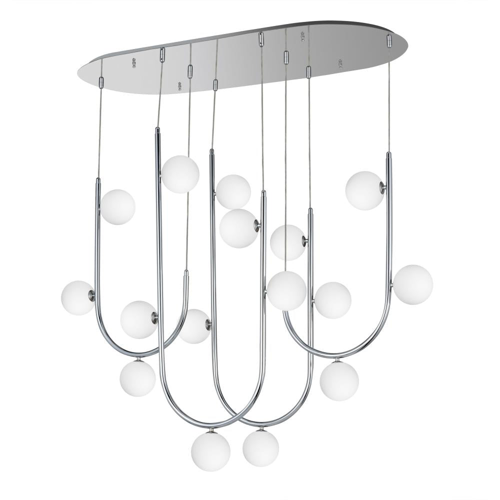 Studio M Lighting SM24916PC Contour 16-Light Cord Hung Pendant 4000K