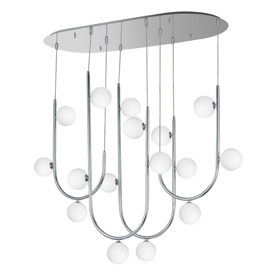 Studio M Lighting SM24916PC Contour 16-Light Cord Hung Pendant 4000K