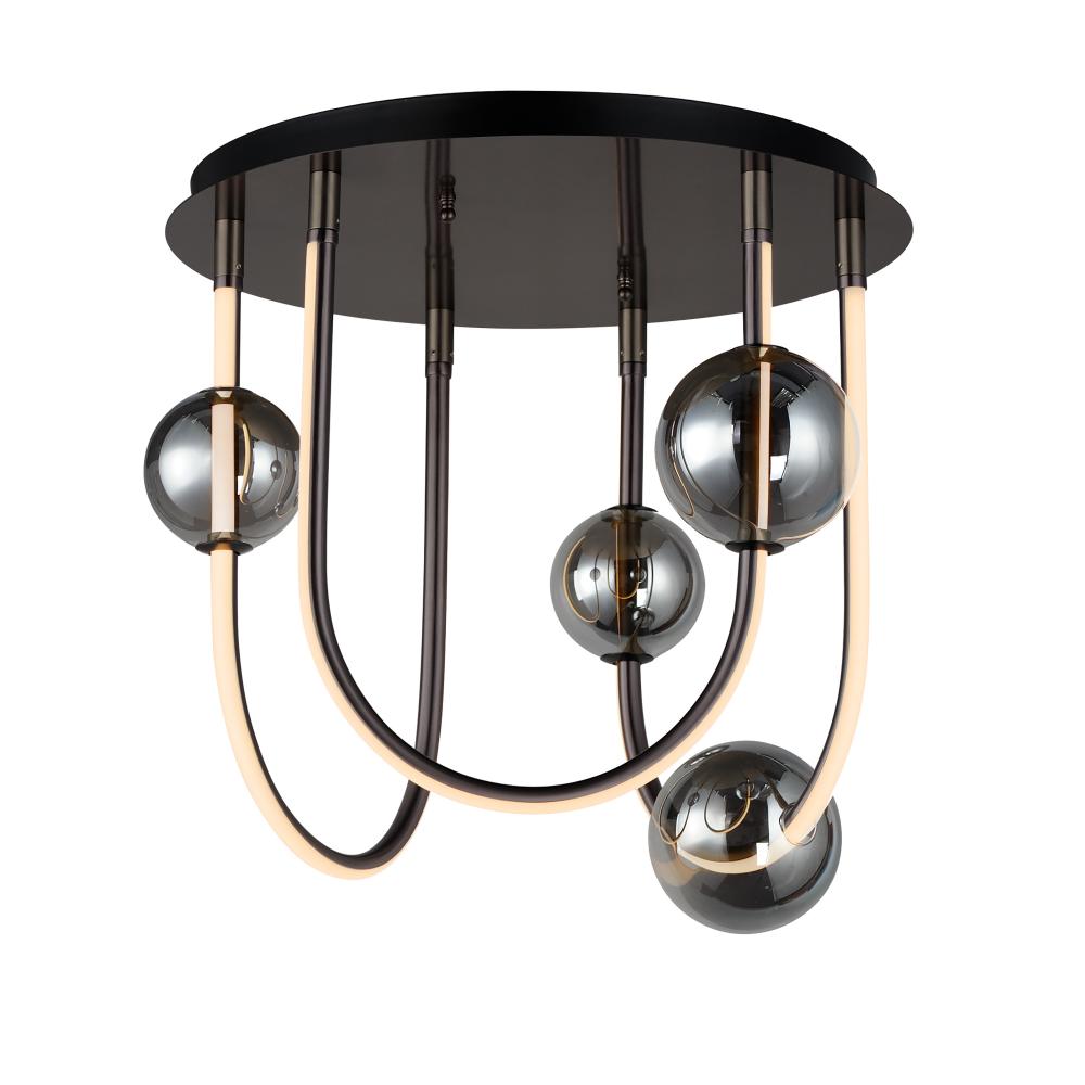 Studio M Lighting SM24930MSKBC Dreamer 3-Light LED Flush Mount