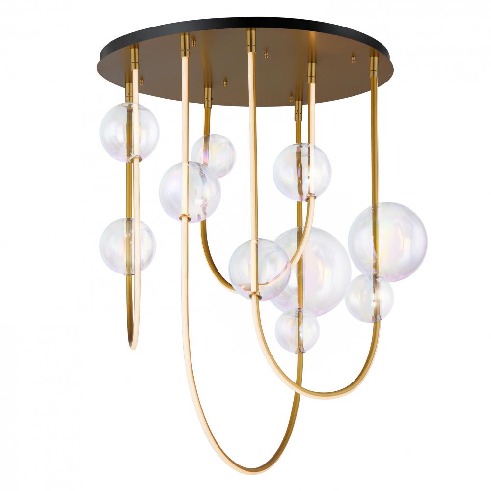 Studio M Lighting SM24934IRNAB Dreamer Round LED Pendant