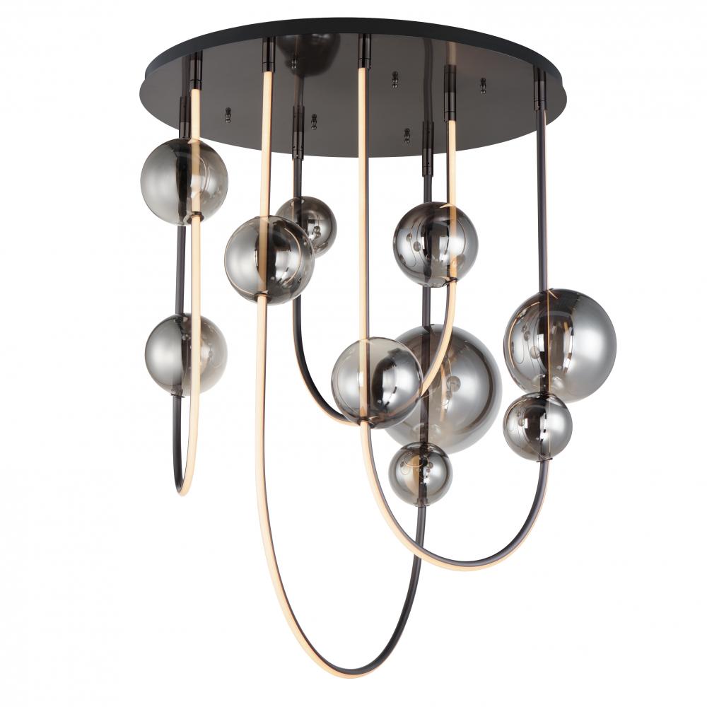 Studio M Lighting SM24934MSKBC Dreamer Round LED Pendant