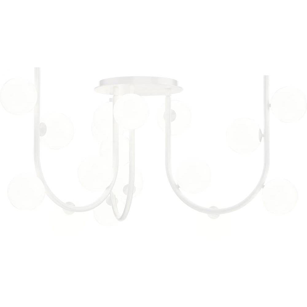 Studio M Lighting SM24963WT Contour MTO Contour 18-Light MTO Fixed Pendant - Oxford White