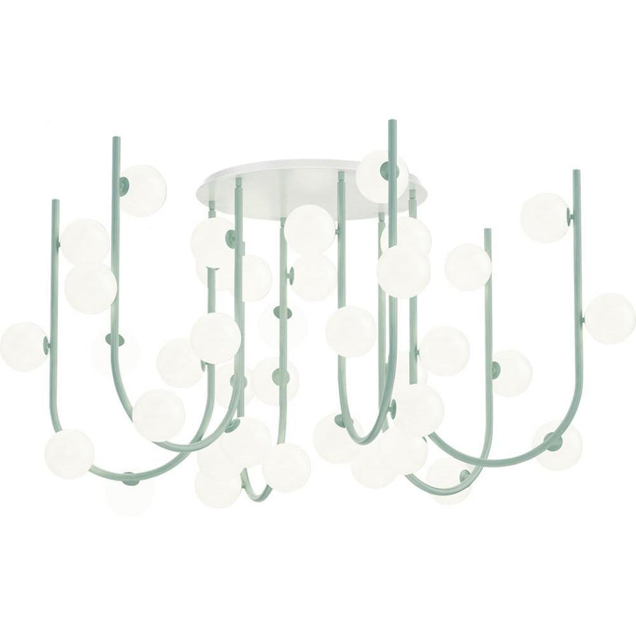 Studio M Lighting SM24966SB Contour MTO Contour 36-Light MTO Fixed Pendant - Stratton Blue