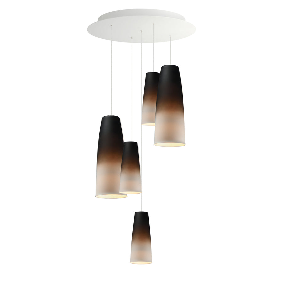 Studio M Lighting SM30005OMB Stream 5-Light LED Pendant