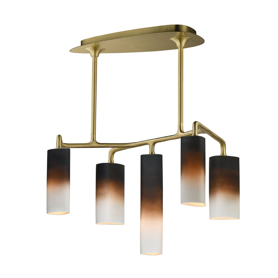 Studio M Lighting SM300305OMBVB Tropo 5-Light LED Pendant