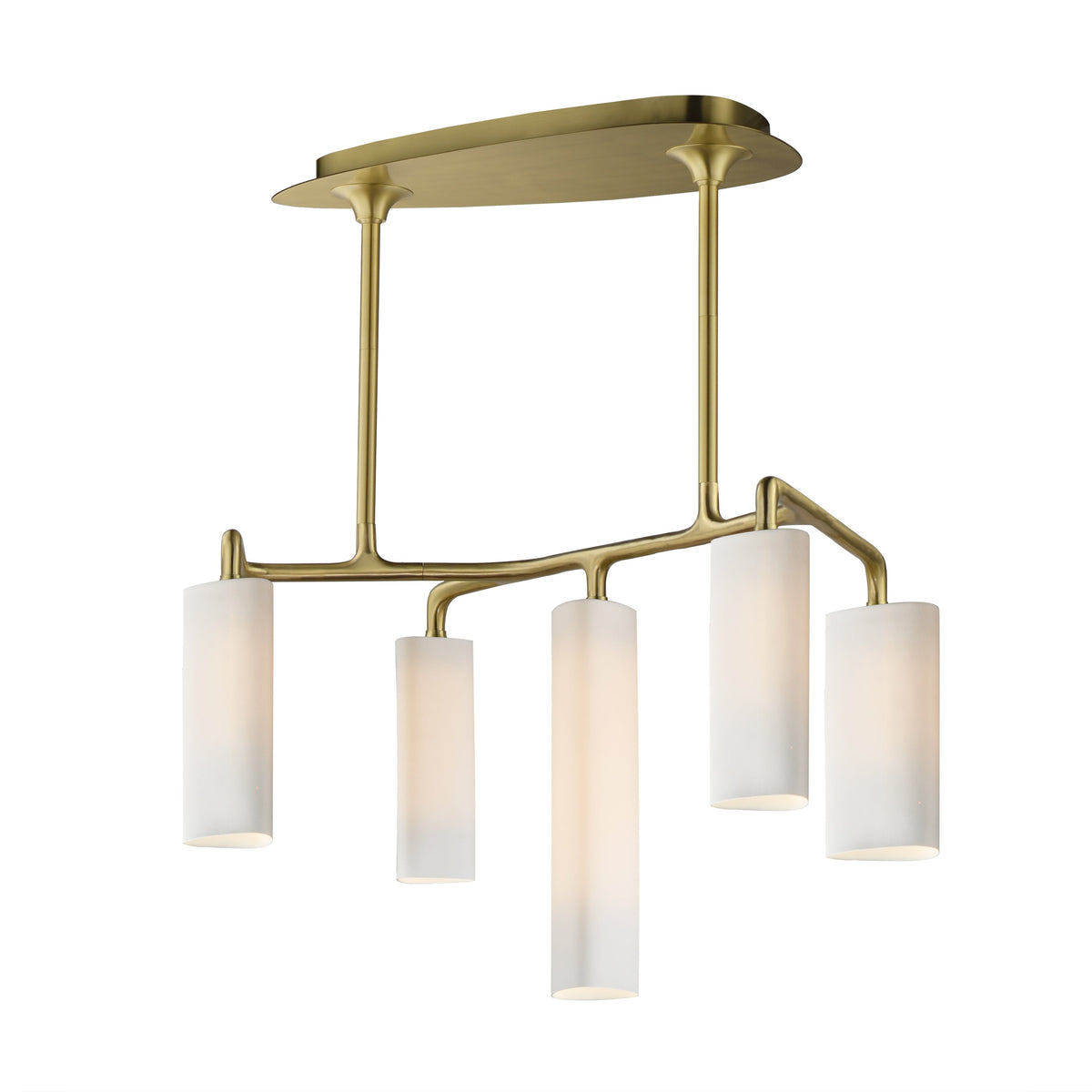Studio M Lighting SM300305WTVB Tropo 5-Light LED Pendant