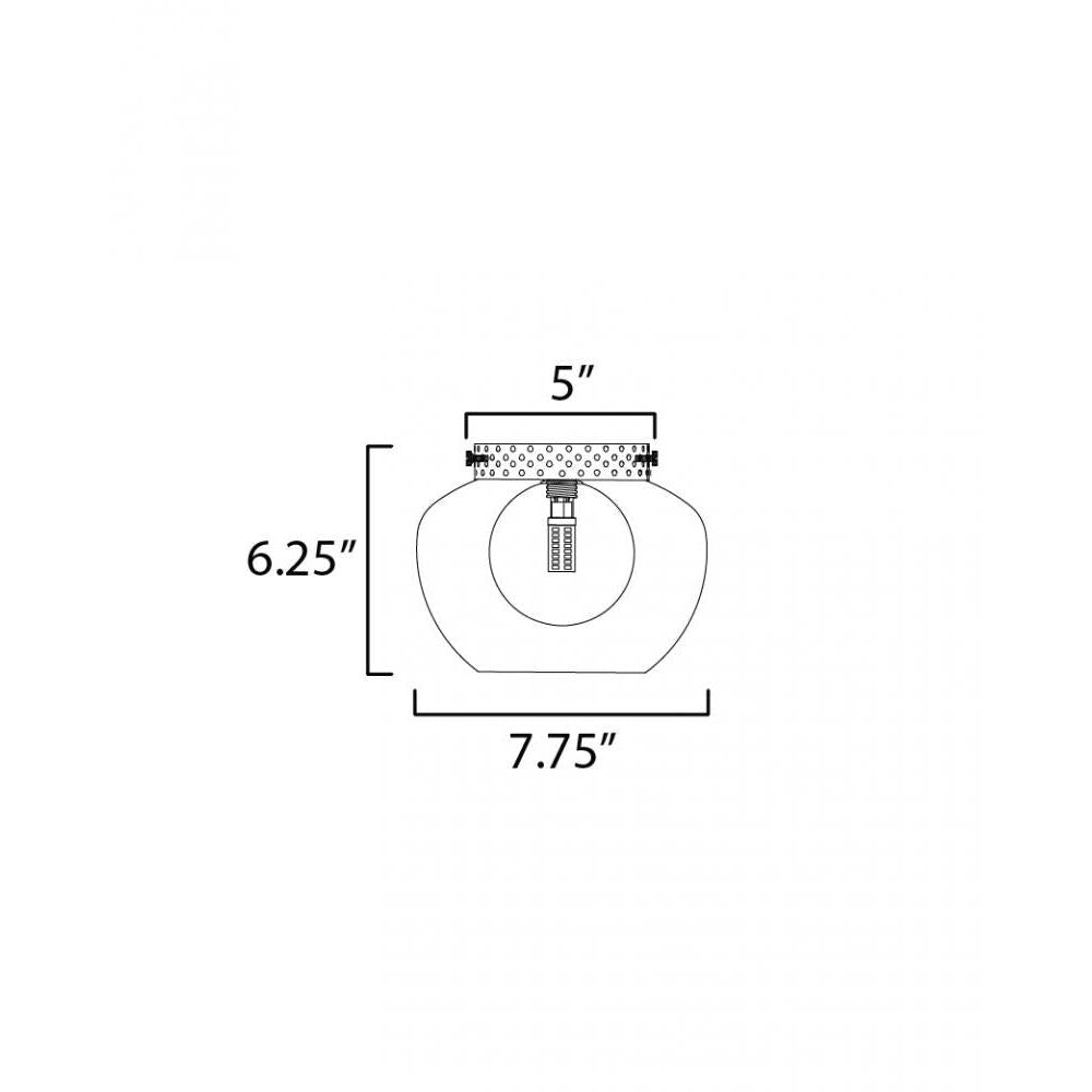 Studio M INCOGNITO SM31080CLPC Flush Mount - Polished Chrome - Alternate view