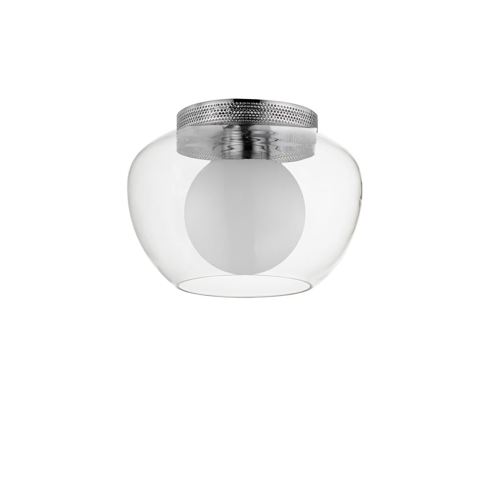 Studio M Lighting SM31080CLPC Incognito 8" Surface Mount - Clear/Chrome