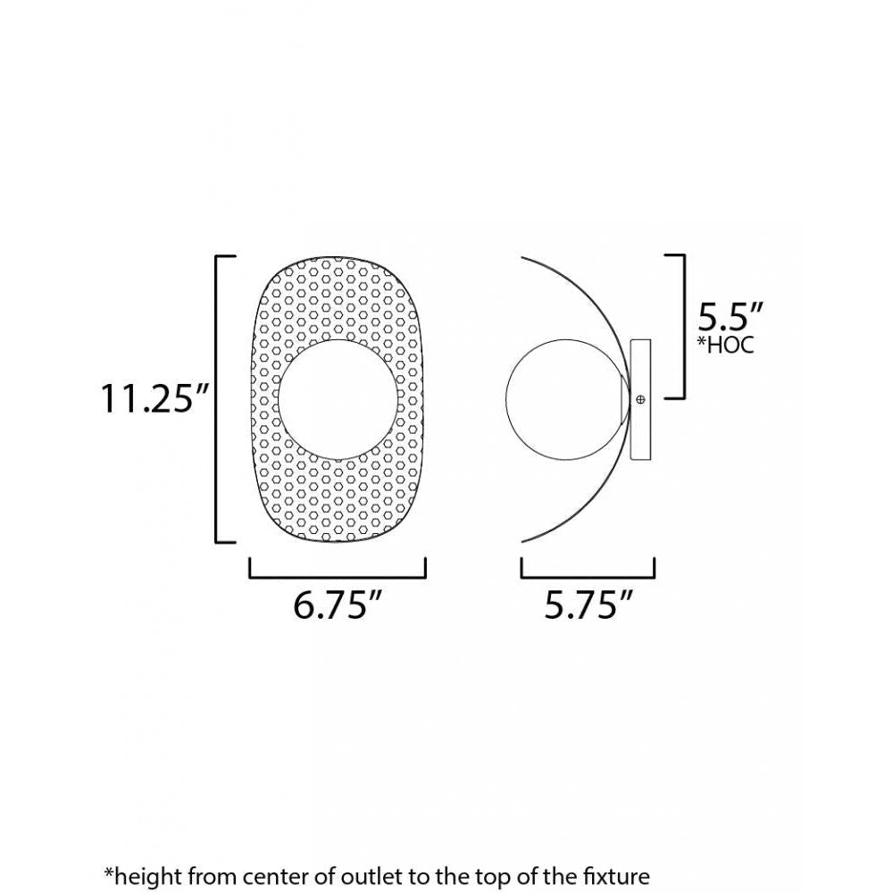 Studio M CHIPS SM32360SWNAB Sconce Traditional - Natural Aged Brass - Alternate view