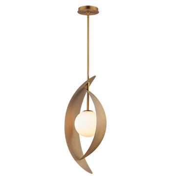 Studio M Lighting SM32361SWNAB Chips 1-Light Pendant - Brass
