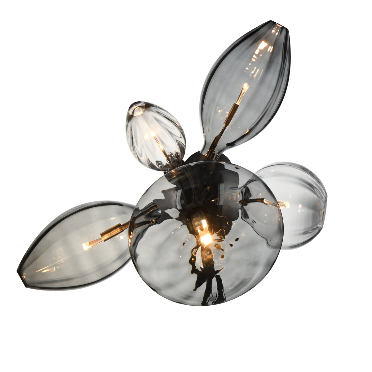 Studio M Lighting SM49300MSCLBK Ray Dance Cluster Ray Dance LED Wall Sconce