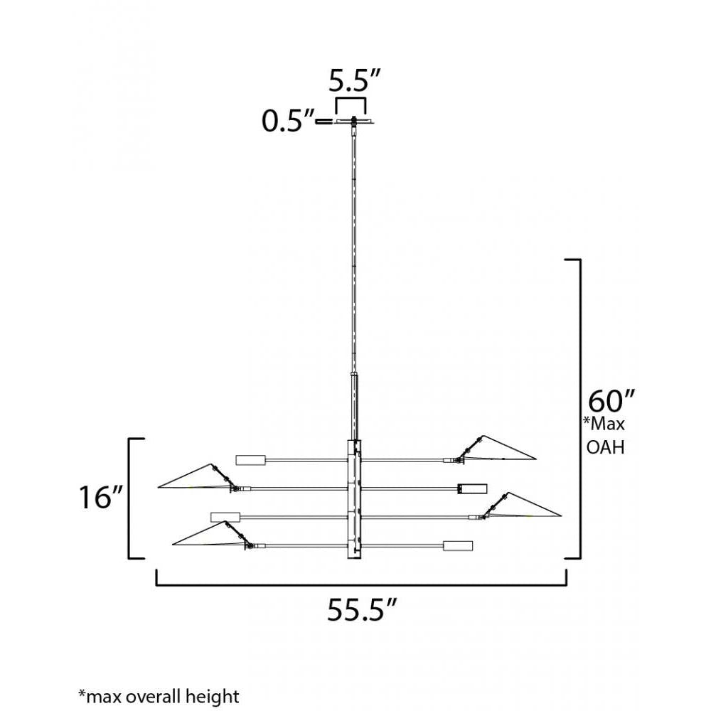 Studio M CAVALIER SM81804NAB Pendant - Natural Aged Brass - Alternate view