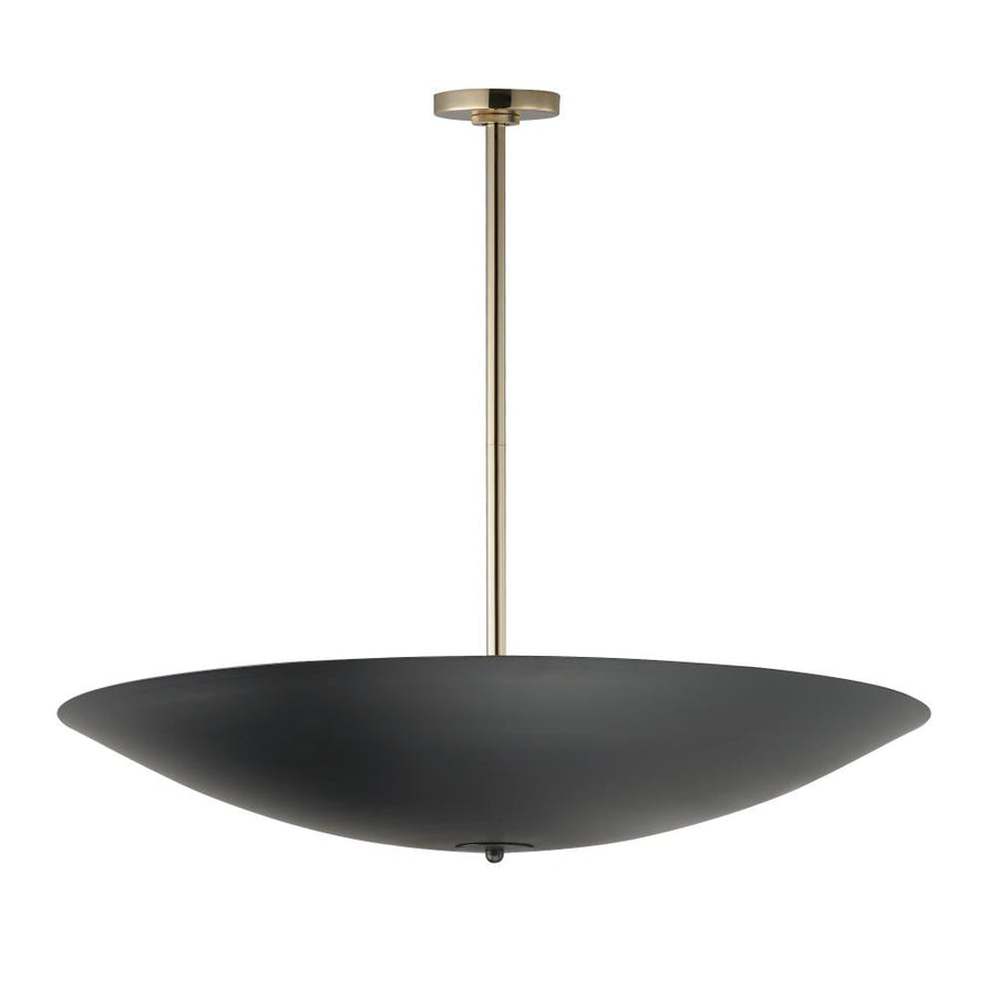 Studio M Lighting SM81856BKFG Vesta 36" LED Pendant/Semi-Flush