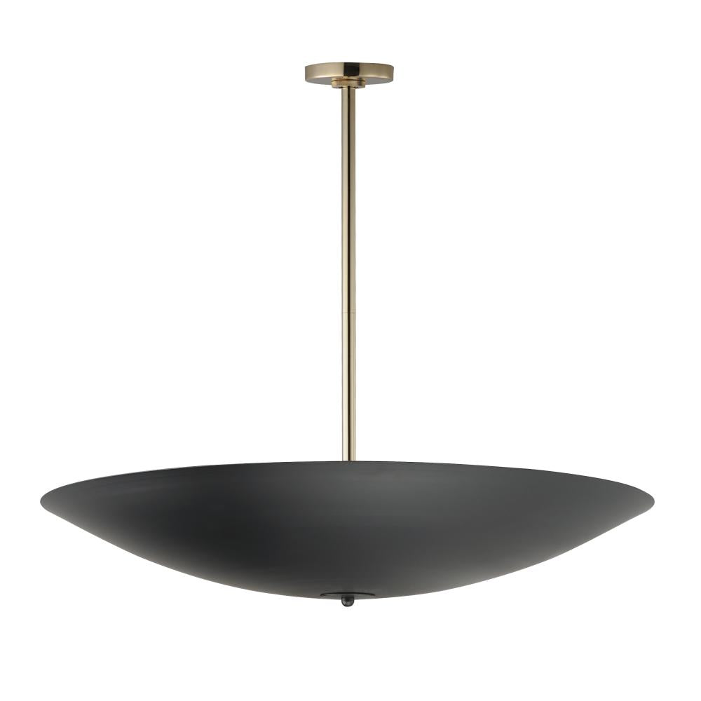 Studio M Lighting SM81856BKFG Vesta 36" LED Pendant/Semi-Flush