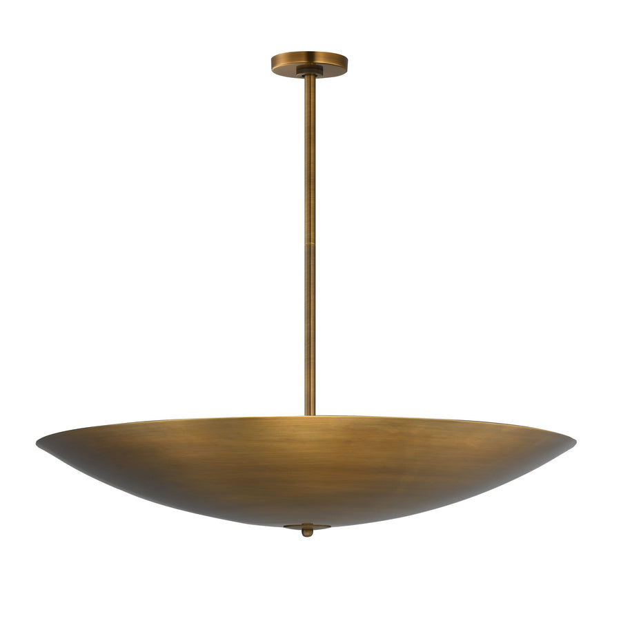 Studio M Lighting SM81856WBR Vesta 36" LED Pendant/Semi-Flush