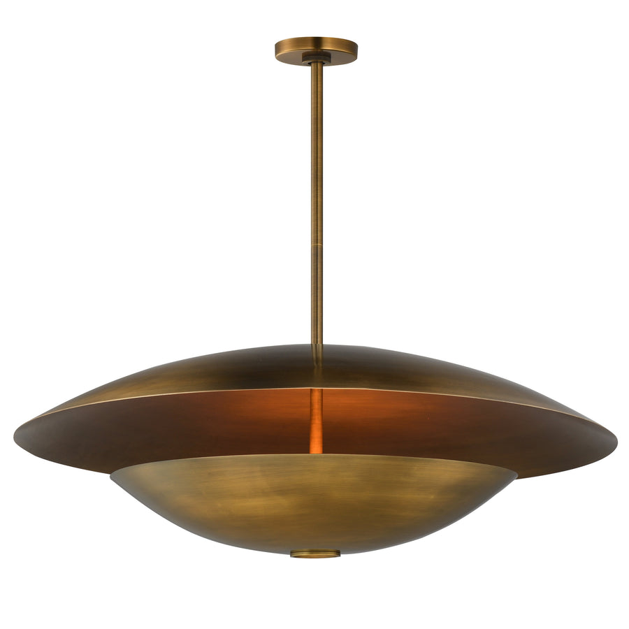 Studio M Lighting SM81858WBR Vesta LED 2-Tier LED Pendant