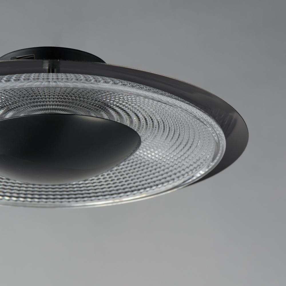 Studio M PRISMATIC SM81860CRBK Flush Mount - Black - Alternate view