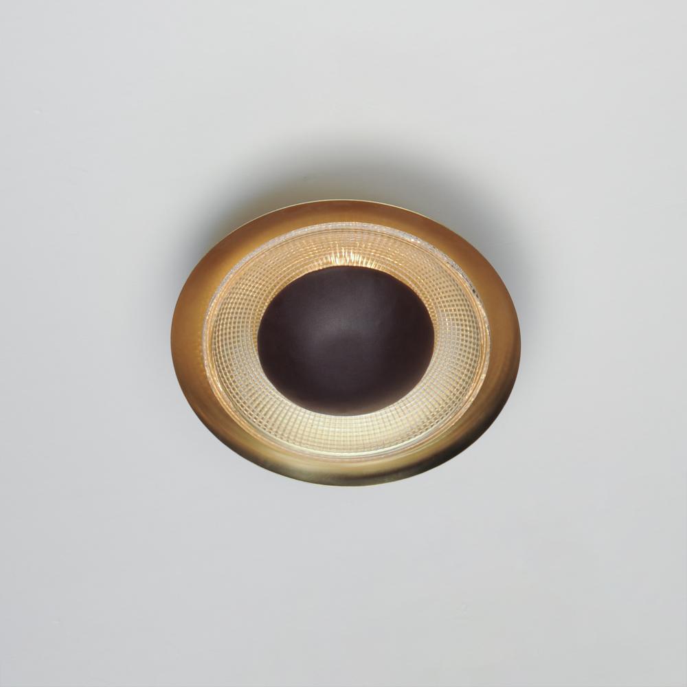 Studio M PRISMATIC SM81860CRNAB Flush Mount Traditional - Natural Aged Brass - Alternate view