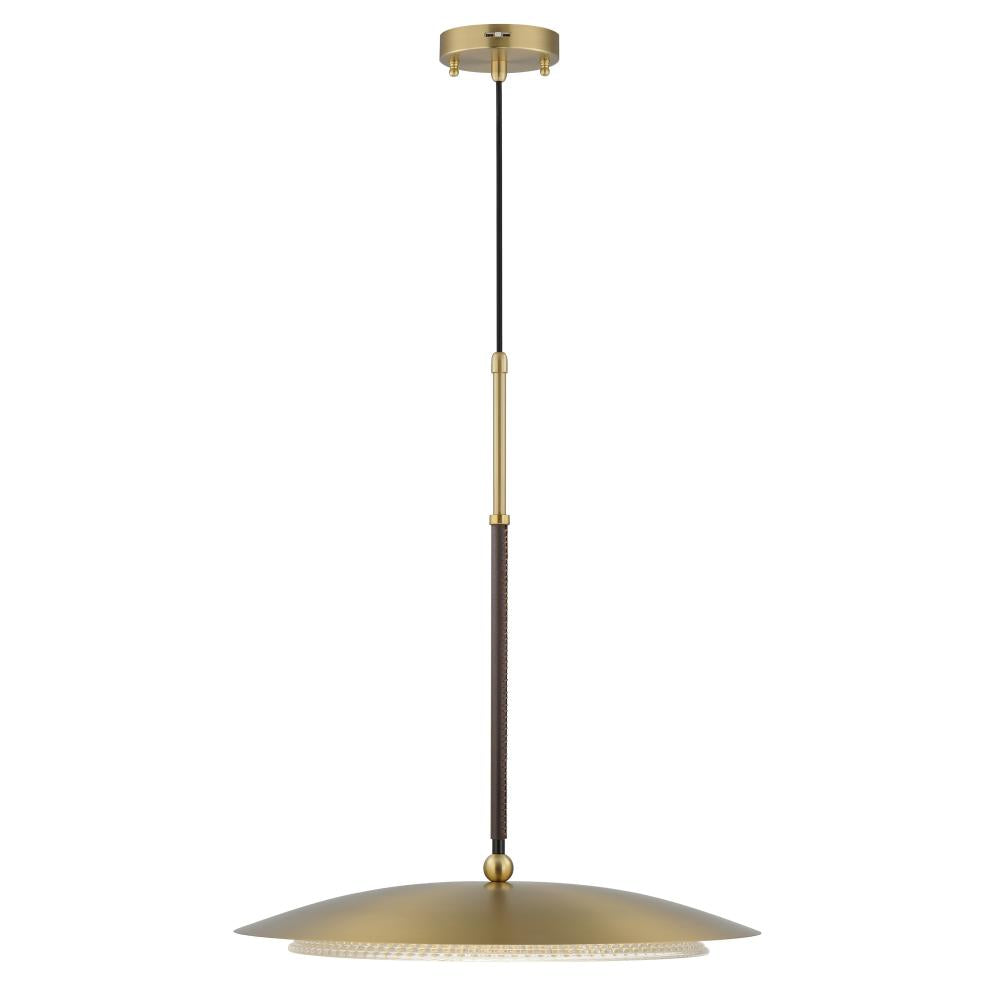 Studio M Lighting SM81862CRNAB Prismatic 20" LED Pendant