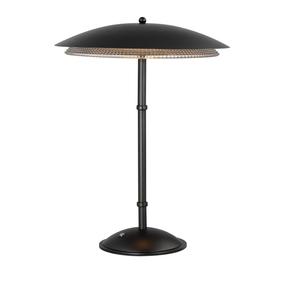 Studio M Lighting SM81868CRBK Prismatic LED Table Lamp