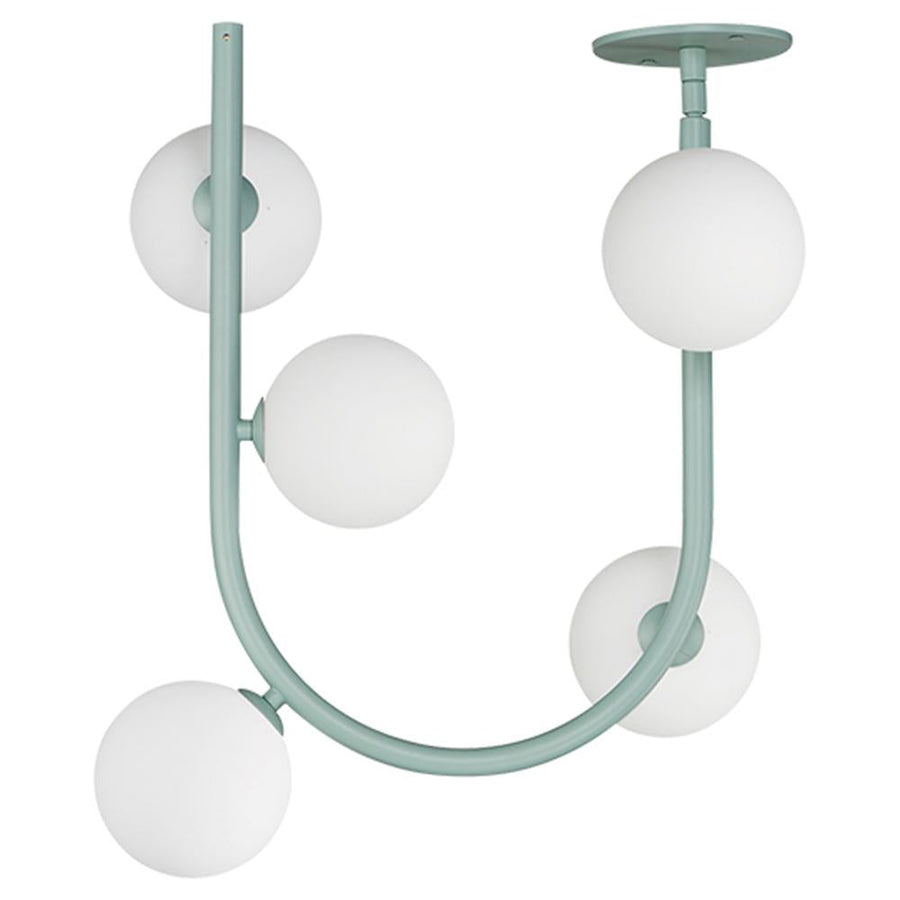 Studio M Lighting SMP24905SB Contour MTO Contour 5-LT Fixed Stem Pendant Kit