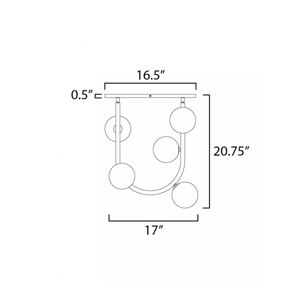 Studio M CONTOUR MTO SMP24905TP Pendant - Taupe - Alternate view