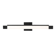 Kuzco Soho VL13424-BK Vanity Light Fixture, UL Damp Rated, Black