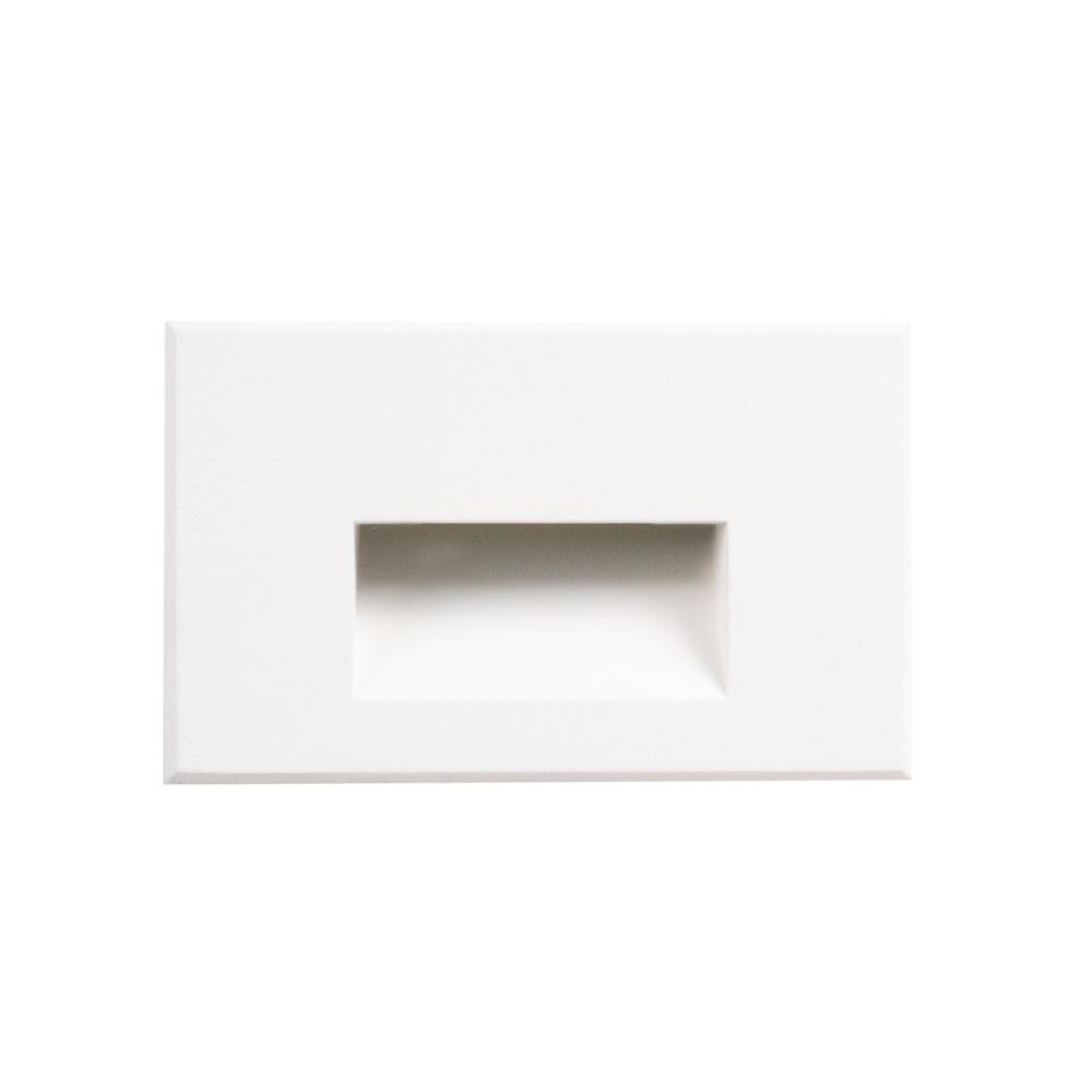 Kuzco Sonic 3-in LED Exterior Low Voltage Wall/Step Light, UL Rated, White