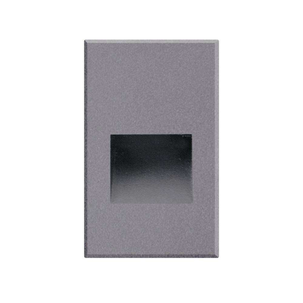 Kuzco Lighting ER3005-GY-12V Sonic 5-in Gray LED Exterior Low Voltage Wall/Step Light, UL Rated, Gray