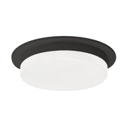 Kuzco Stockton FM42706-BK Flush Mount, UL Damp Rated, Black