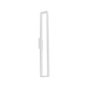 Kuzco WS24332-WH Wall Sconce, 32-in White LED, Adjustable Directional Light, Rectangular Design