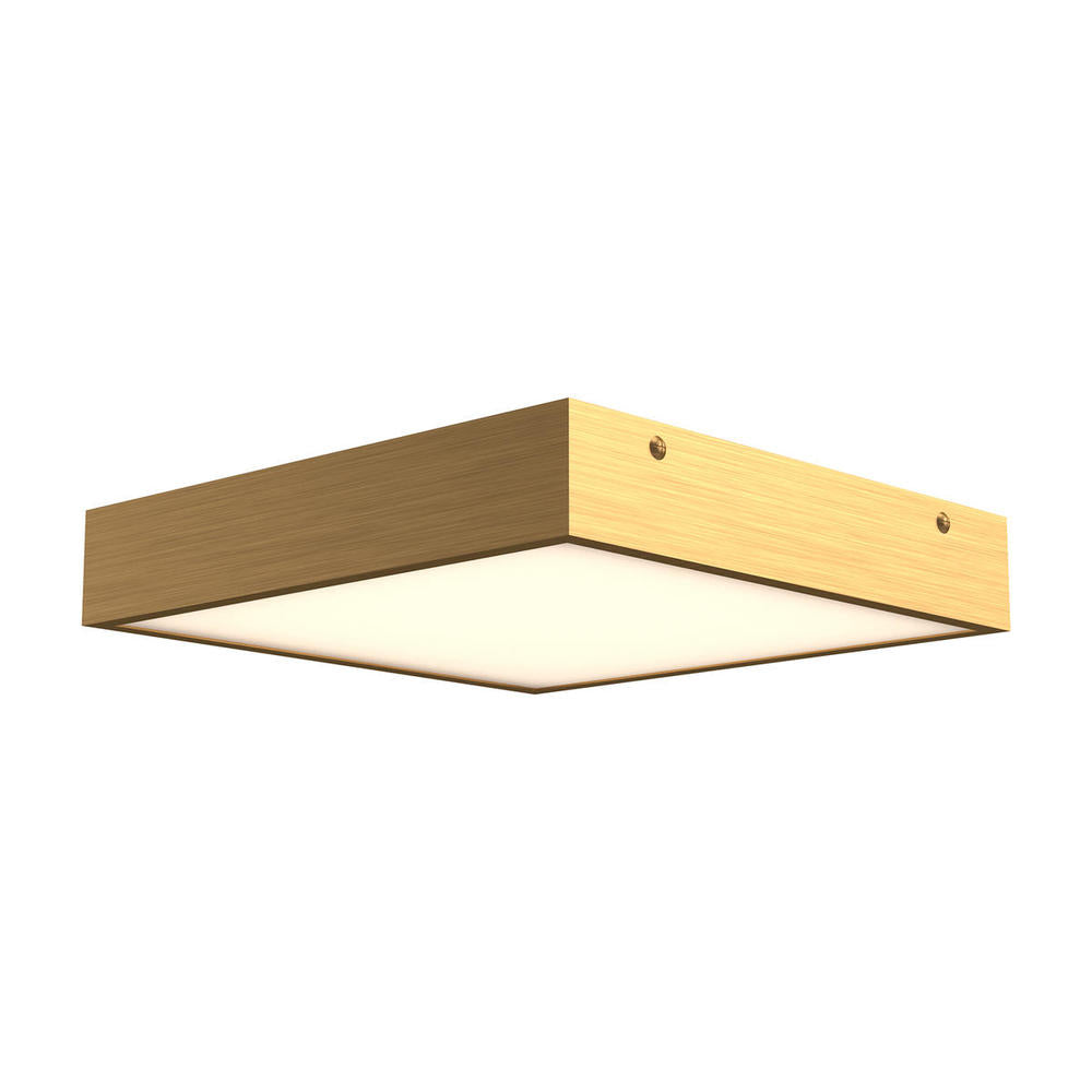 ALORA MOOD Lighting FM553014AG Sydney 14-in Flush Mount, UL Damp Rated, Aged Gold