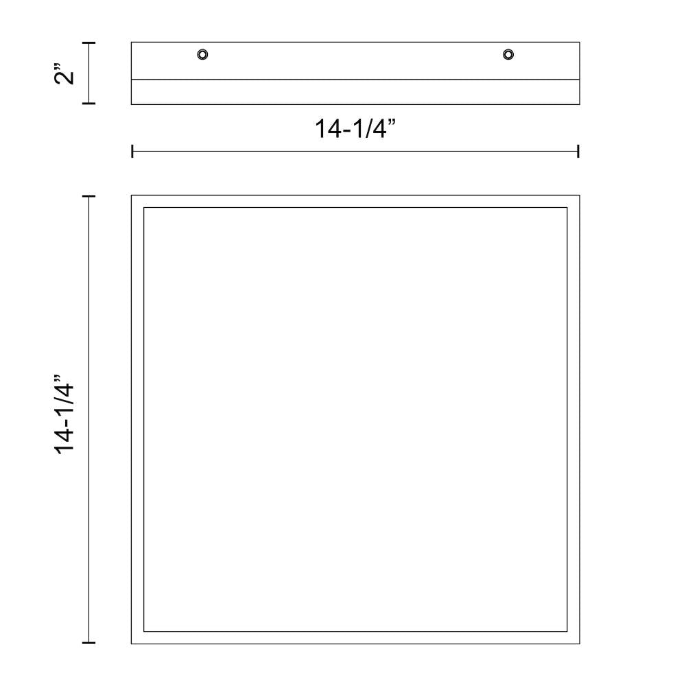 ALORA MOOD Lighting FM553214AGMB Flush Mount, UL Damp Rated, Aged Gold/Matte Black