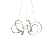 Kuzco Synergy CH93824-AS LED Chandelier, 24-in Diameter, Antique Silver