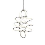 Kuzco Synergy 41-in CH93941-AS LED Chandelier, UL Damp Rated, Antique Silver