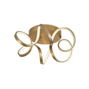 Kuzco FM93820-AN Synergy 20-in Flush Mount, LED, Antique Brass