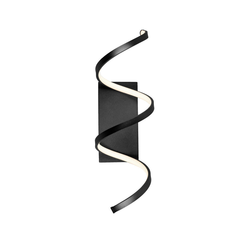 Kuzco Lighting WS93724-BK Wall Sconce, 28W, LED, Soft Light, Black